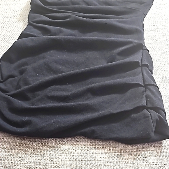 Express Black Blouse With Rushes & pleates xs - Picture 4 of 8